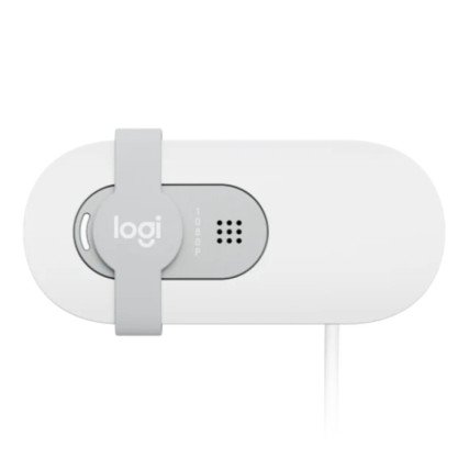 Cámara Web Logitech Brio 100 Full HD 1080p USB-A Off White (960-001615)