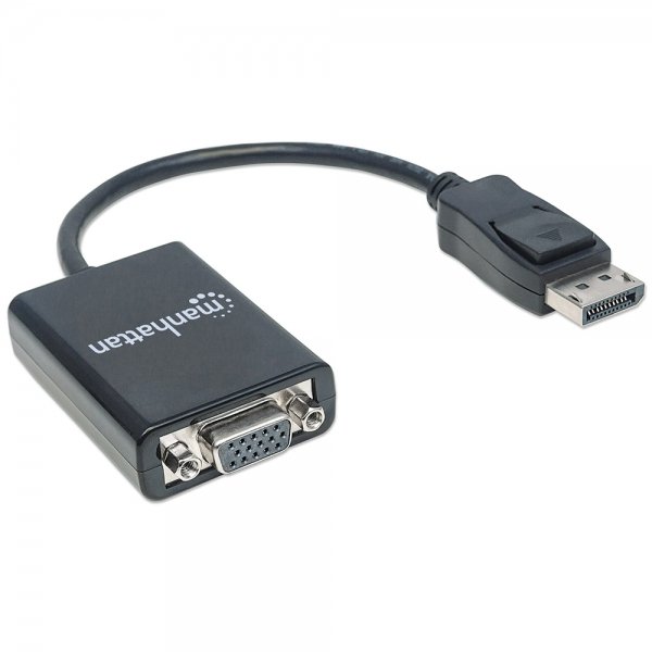 Adaptador Manhattan DisplayPort M A VGA H 15CM 151962
