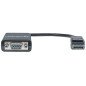 Adaptador Manhattan DisplayPort M A VGA H 15CM 151962