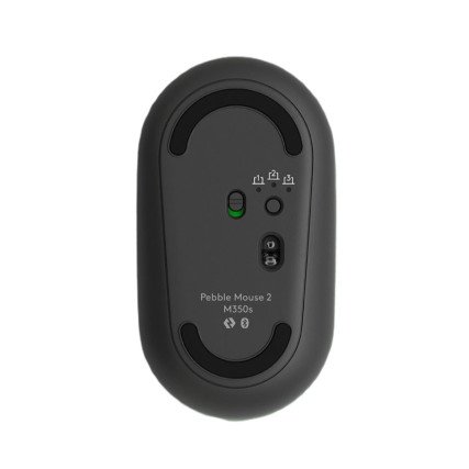 Mouse Logitech Pebble 2 M350s Óptico BT 4,000DPI Graphite (910-007049)