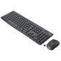 Kit Logitech MK295 Teclado/Mouse Silent Touch USB Black (920-009792)