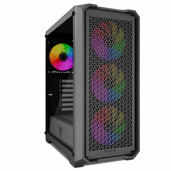 Gabinete Gamer Yeyian VaultARGB MID-TOWER ATX/M-ATX (YCM-APVAU-G1)
