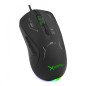 Mouse Gamer XZEAL XST-401 7200 DPI RGB USB Negro (XSAMGA2B)