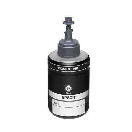 Botella de Tinta Epson Ecotank T774 Negro Pigmento Serie M 140M T774120-AL