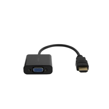 Adaptador Acteck AV400 Shift Plus HDMI A VGA M-H Negro