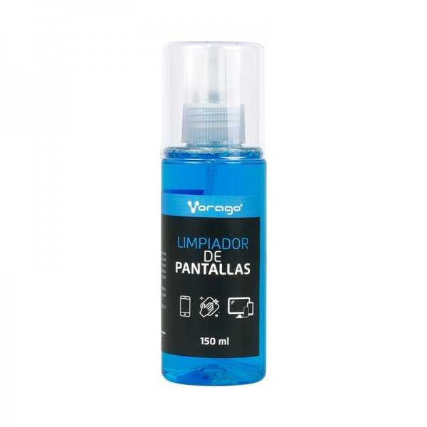 Limpiador de Pantallas Vorago 150ml con Franela Microfibra