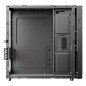 Gabinete Acteck Slim Onex GS450 MAX MB Micro ATX Fuente FLEX 400W Negro