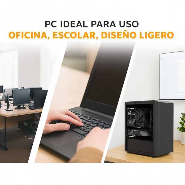 Rengo - Ryzen 5 7600, 32GB RAM DDR5, 1TB M.2 NVME, Enfriamiento Torre 120mm