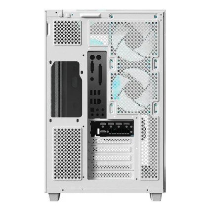 Gabinete Gamer Media Torre Tank Majestic 7600/MAX MB ATX Legend Blanco