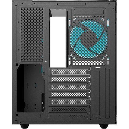 Balam Rush Gabinete Tank Pro EVO GM955 Mini Torre 3 Fan RGB Micro ATX Cristal Templado Negro