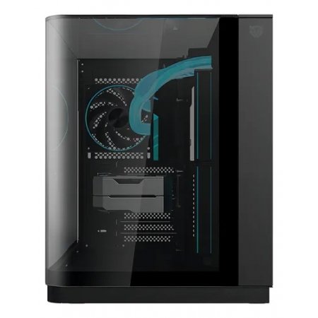 Gabinete Balam Rush Gamer Curve 6800 Media Torre Sin fuente Negro