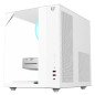 Gabinete Balam Rush Gamer Majestic 6600 Media Torre "Sin Fuente" Blanco