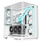 Gabinete Balam Rush Gamer Tank Curve 7800 Media Torre "Sin fuente" Blanco
