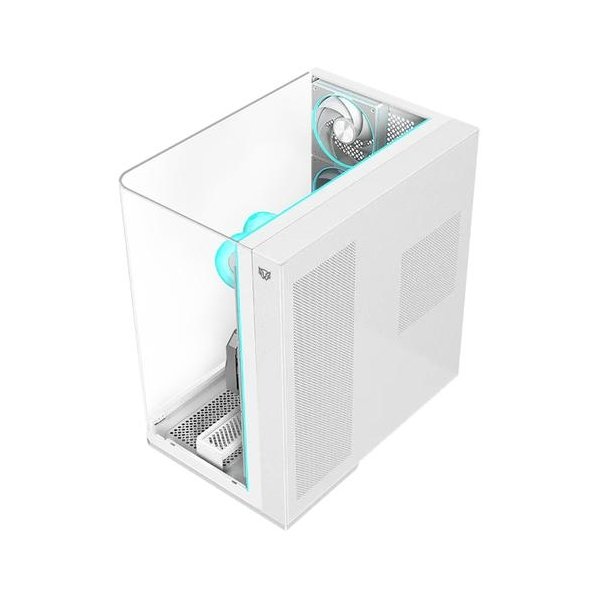 Gabinete Balam Rush Gamer Tank Curve 7800 Media Torre "Sin fuente" Blanco