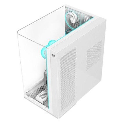 Gabinete Balam Rush Gamer Tank Curve 7800 Media Torre "Sin fuente" Blanco