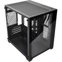 Gabinete Xzeal Panzer II Cubo M-ATX/ITX ARGB Negro (XZGAMC2B)