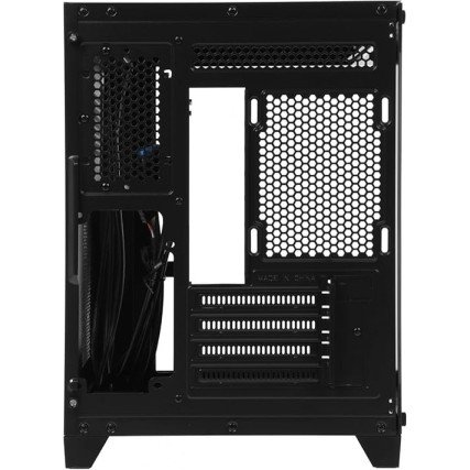 Gabinete Xzeal Panzer II Cubo M-ATX/ITX ARGB Negro (XZGAMC2B)
