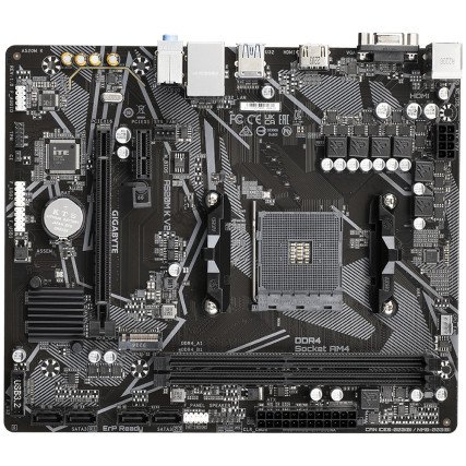 Tarjeta Madre Gigabyte Micro ATX A520MK V2 AM4 HDMI 64GB DDR4