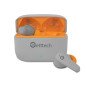 Audifonos Earbud Getttech Bluetooth Gray/Orange GUE-T8PBL-GO