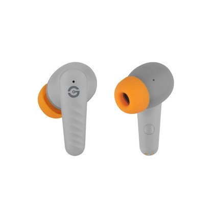 Audifonos Earbud Getttech Bluetooth Gray/Orange GUE-T8PBL-GO