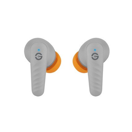 Audifonos Earbud Getttech Bluetooth Gray/Orange GUE-T8PBL-GO