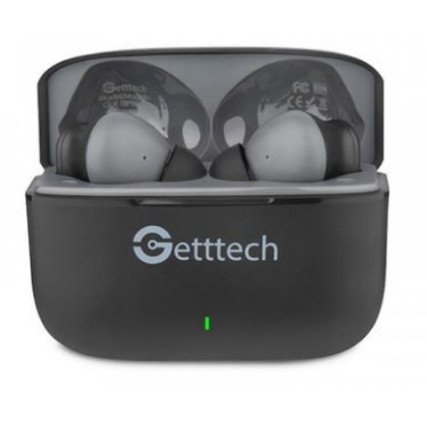Audifonos Earbud Getttech Bluetooth Negro GUE-T8PBL-BG MX