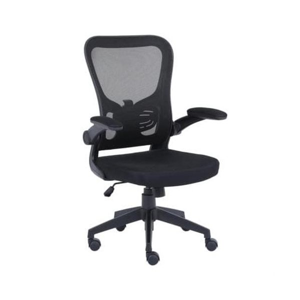 Silla Ejecutiva NE-650A Nextep, Ajustable Reclinable, Tela/Malla Negra (NE-650A)