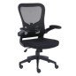 Silla Ejecutiva NE-650A Nextep, Ajustable Reclinable, Tela/Malla Negra (NE-650A)