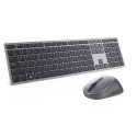 Kit Teclado y Mouse Dell Multimedia Inalámbrico Español, Gris Titanio