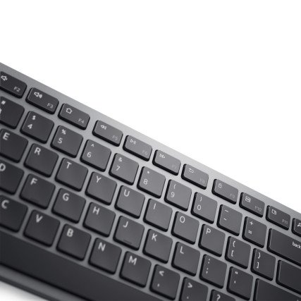 Kit Teclado y Mouse Dell Multimedia Inalámbrico Español, Gris Titanio