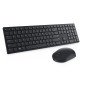 Kit Teclado y Mouse Inalámbrico Dell KM5221, Español, Negro 580-AJIU