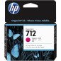 Cartucho HP 712 Magenta 29 ML Para Plotter (3ED68A)