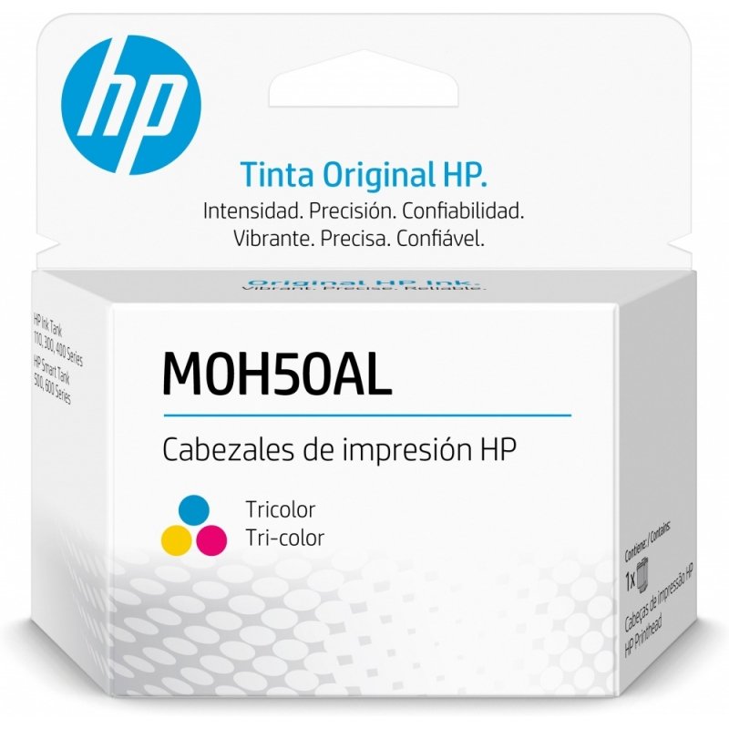 Cabezal de Impresión HP GT Tricolor Original M0H50A Tricolor