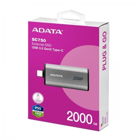 SSD Externo Adata SC750...