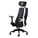 Silla Gaming Naceb X-One Blanco, Resplado de Malla , Base de Nylon , 5 Puntos de Ajuste (NA-09S4B) Silla Gaming Naceb X-One Blanco, Resplado de Malla , Base de Nylon , 5 Puntos de Ajuste (NA-09S4B)