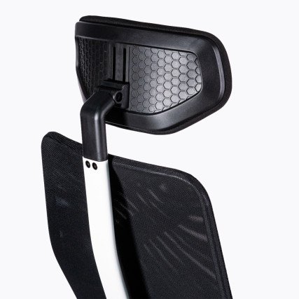 Silla Gaming Naceb  X-One Blanco, Resplado de Malla , Base de Nylon , 5 Puntos de Ajuste (NA-09S4B)