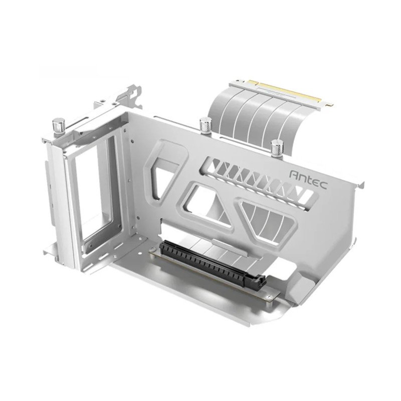 Soporte Para Tarjeta de Video Antec, Shift Vertical, Con Riser, PCIE 4.0,Blanco (AT-ARCVB-W190-PCIE4-RTX40)
