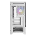 Gabinete Antec Mini Torre, Micro-ATX, Cristal, Sin fuente, Blanco (CX500M ARGB WHITE)