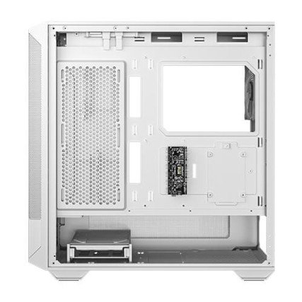 Gabinete Antec Media Torre, ATX, Crisatl, Sin fuente, Blanco (NX416L WHITE)