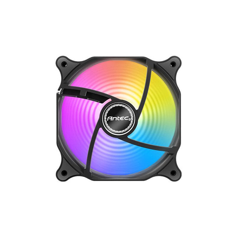 Ventilador para Gabinete Antec, 1 Fan 120mm, ARGB, 1500 RPM, Negro(F12 RACING ARGB)