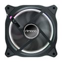 Ventilador Para Gabinete Antec, Paq 3 FAN ARGB 120mm, Controlador, 1600 RPM, Negro (NEON 120 ARGB_3PK)