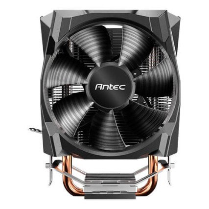 Ventilador para CPU Antec, 1 Fan, 146mm, AMD/INTEL, 2 Tubos Cobre, 2000 RPM, Negro (A30 NEO)