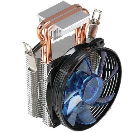 Ventilador para CPU Antec, 1 Fan, LED Azul, 122mm. AMD, INTEL, 2 Ttubos Cobre, 1800 RPM, Negro (A30 PRO)