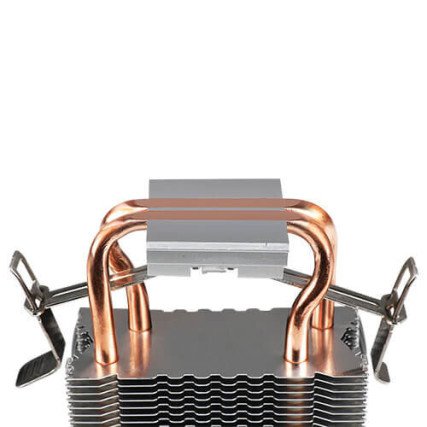 Ventilador para CPU Antec, 1 Fan, LED Azul, 122mm. AMD, INTEL, 2 Ttubos Cobre, 1800 RPM, Negro (A30 PRO)