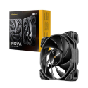 Ventilador Para Gabinete Antec, 1 Fan, 120mm, ARGB, Controlador, 3200RPM, Negro (NOVA 120)