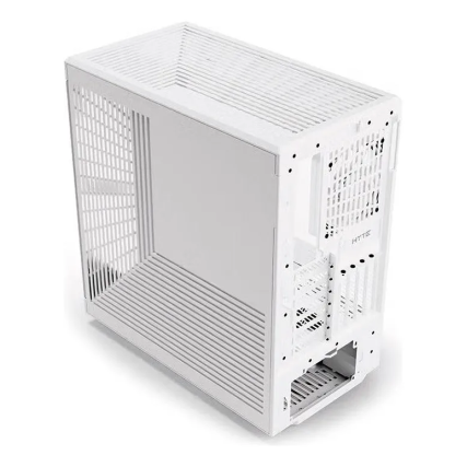 Gabinete Hyte Y40,SNOW,ATX, Vidrio Panóramico, 2Fan , Blanco, Sin fuente  (CS-HYTE-Y40-WW)