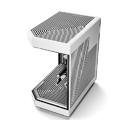 Gabinete Hyte Y60, Camdual, Vidrio Panóramico, ATX, 3Fan, Blanco Sinfuente (CS-HYTE-Y60-BW)