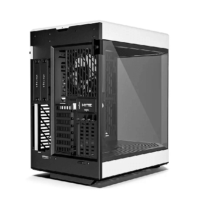 Gabinete Hyte Y60, Camdual, Vidrio Panóramico, ATX, 3Fan, Blanco Sinfuente (CS-HYTE-Y60-BW)