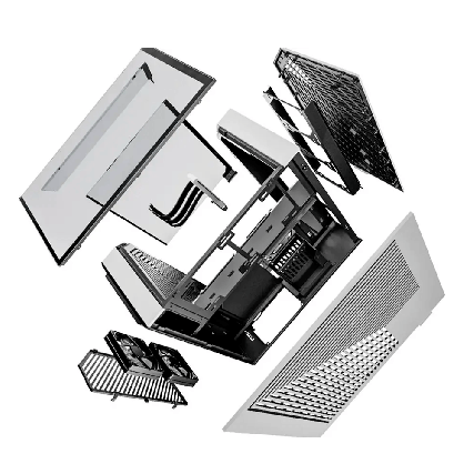 Gabinete Hyte Y60, Camdual, Vidrio Panóramico, ATX, 3Fan, Blanco Sinfuente (CS-HYTE-Y60-BW)