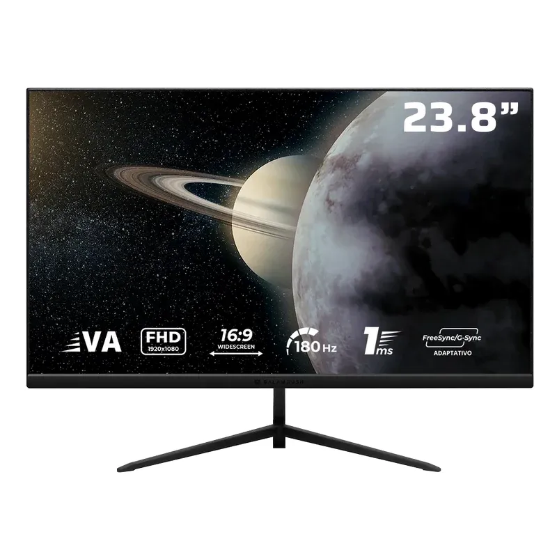 Monitor Gamer Plano Balam Rush Titan 23.8" FHD 180Hz Negro Monitor Gamer Plano Balam Rush Titan 23.8" FHD 180Hz Negro